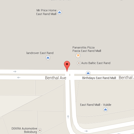 AMC East Rand Map
